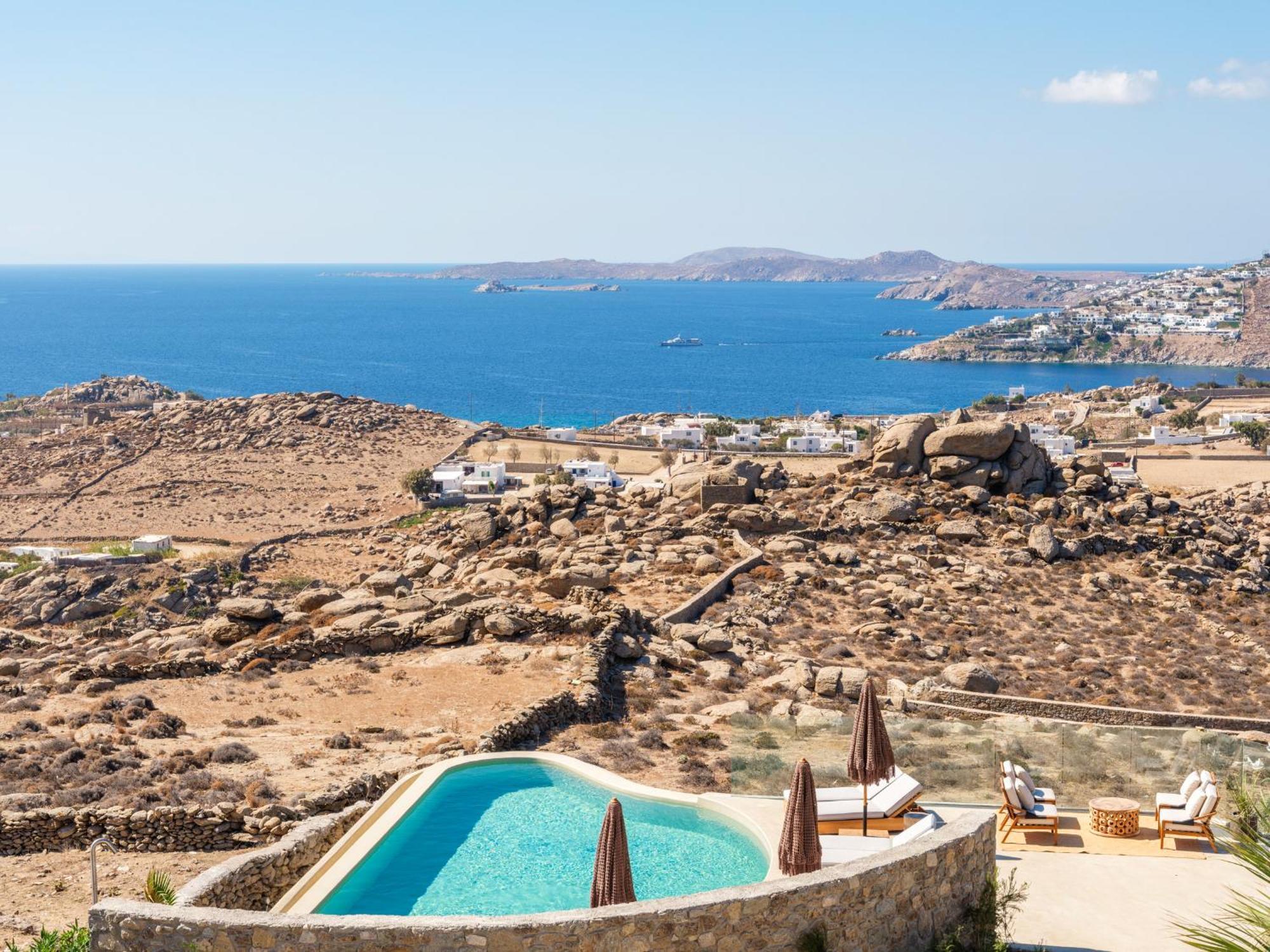 Mykonos Villa Scorpios Mykonos Town Esterno foto
