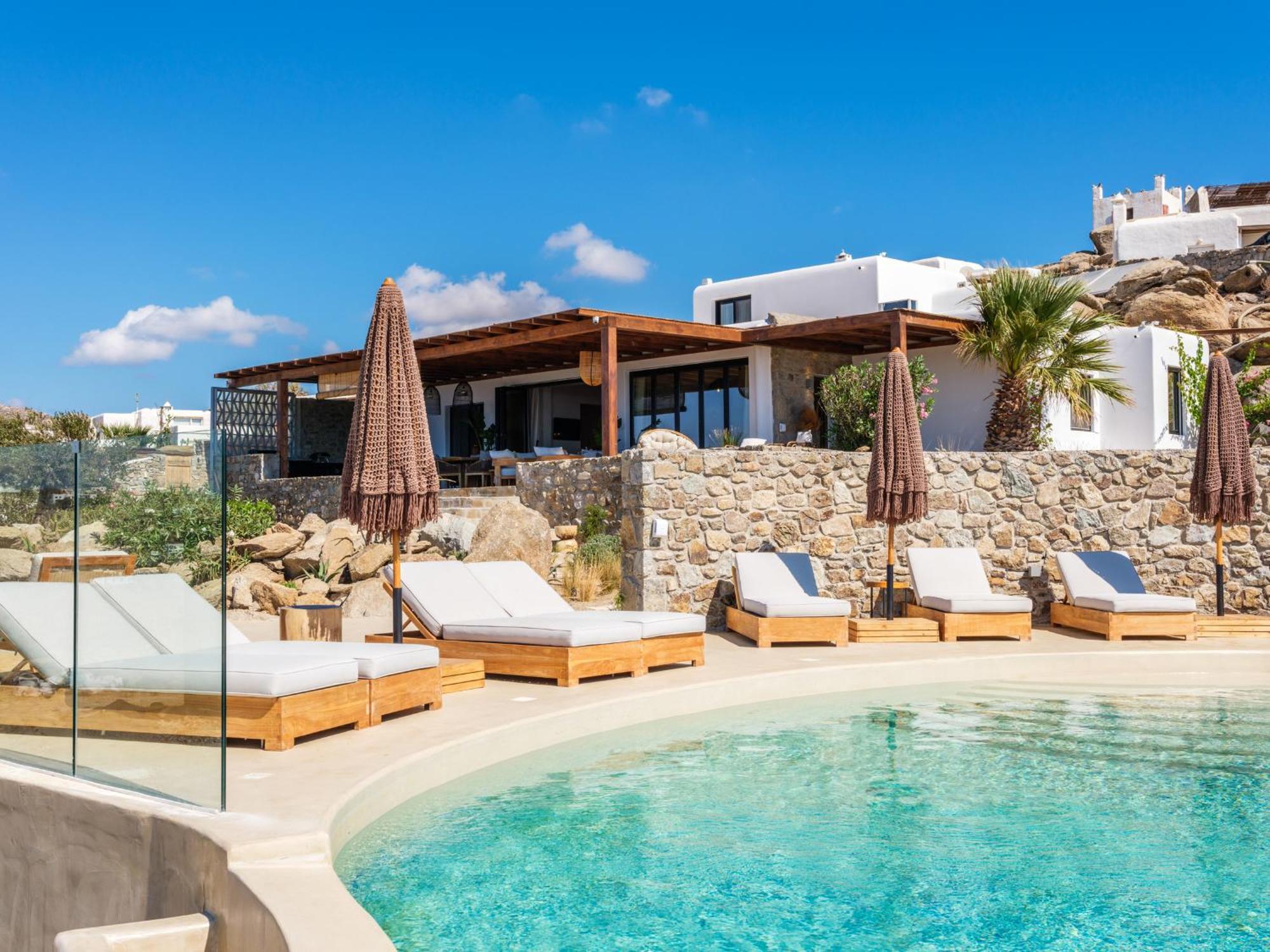 Mykonos Villa Scorpios Mykonos Town Esterno foto